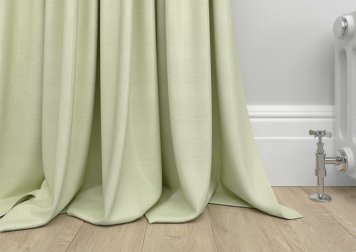 Shima Faux Silk, Apple - Made to Measure Curtains - Image 6